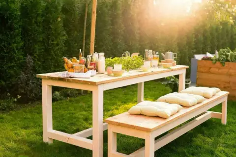 Meble ogrodowe DIY: Zrób to sam! Oszczędź 70% i stwórz unikaty