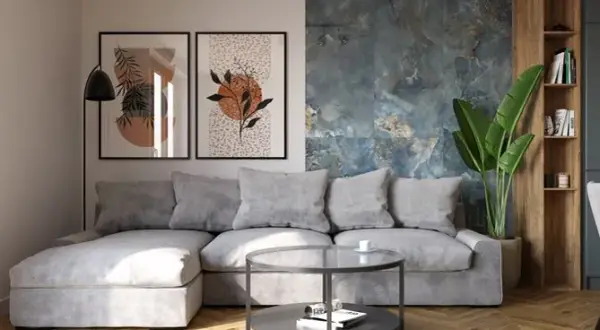 Co na ścianę w salonie? 10+ pomysłów, trendy i koszty