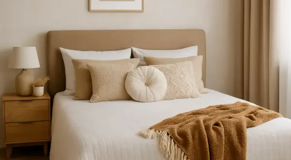 Jak ułożyć poduszki na łóżku? Stwórz sypialnię jak z hotelu!