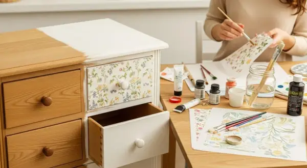 Czym okleić meble? Przewodnik DIY: materiały, trendy, krok po kroku