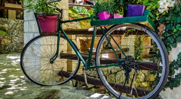 Przekształć stary rower w kwietnik DIY: Poradnik krok po kroku!