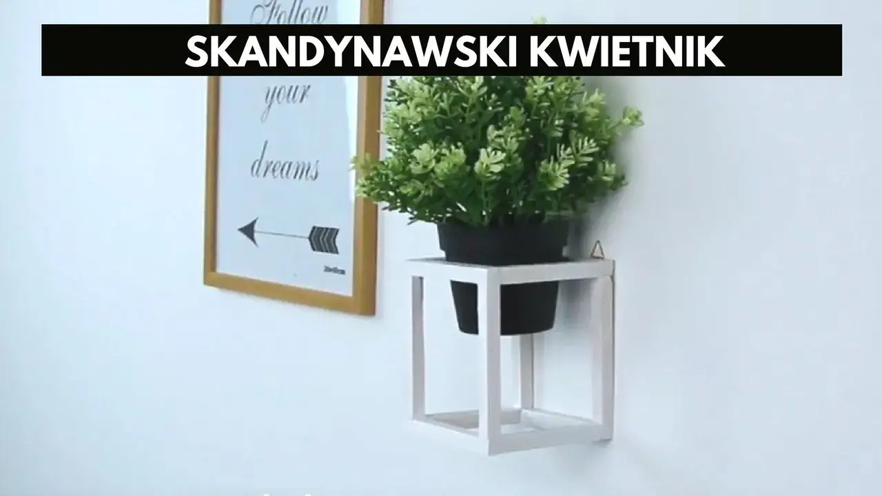 różne style kwietników ściennych DIY