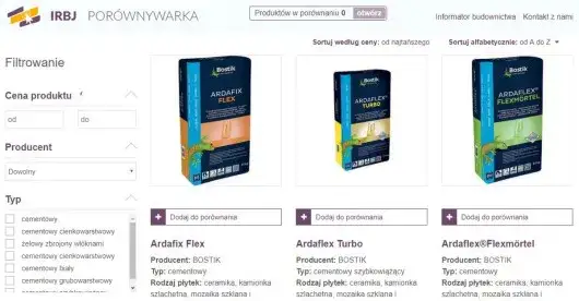 rodzaje klejów do płytek gipsowych porównanie