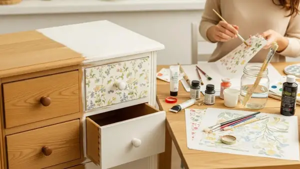Czym okleić meble? Przewodnik DIY: materiały, trendy, krok po kroku